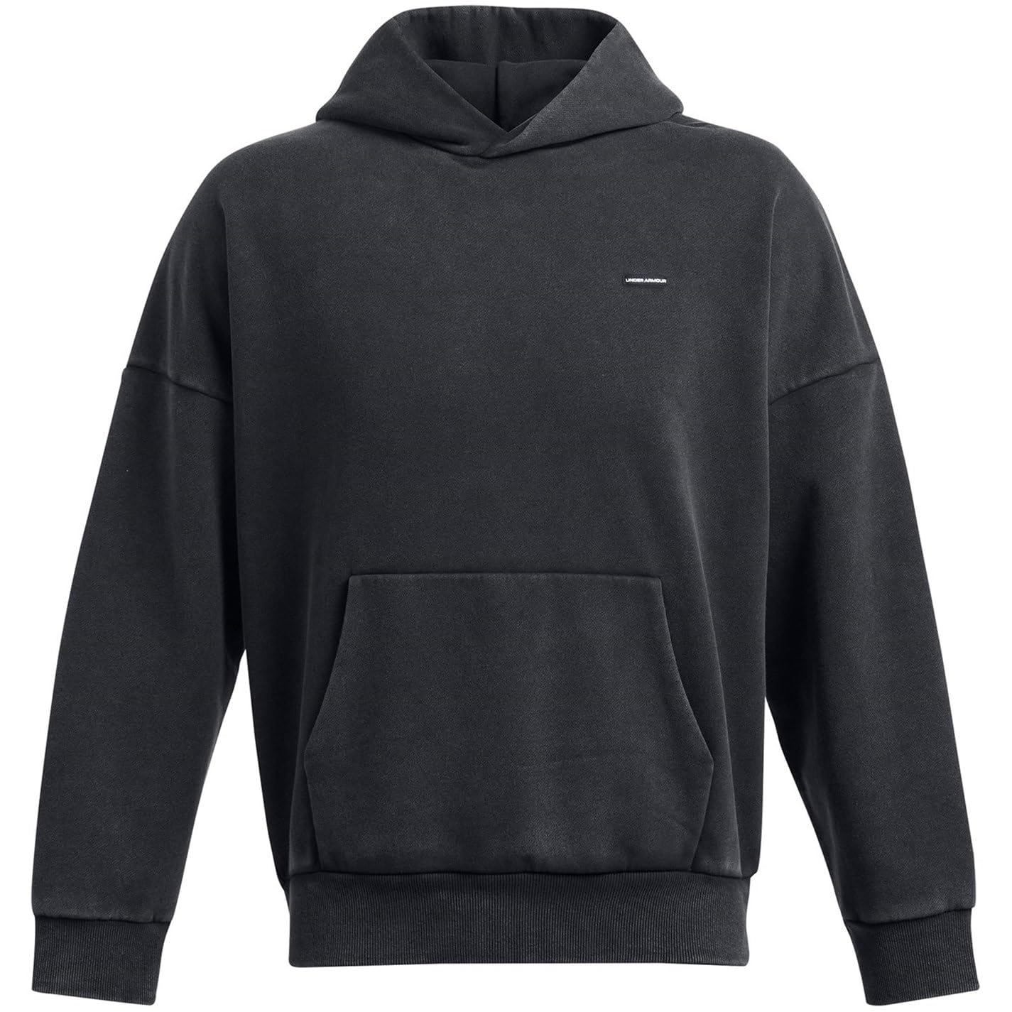 Pull à capuche UA Icon molleton lourd Under Armour noir XXL chaud et isolant - 8