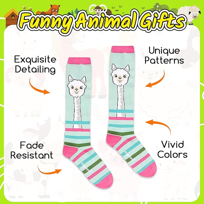 Calcetines Altos de Animales para Mujer miniatura 5