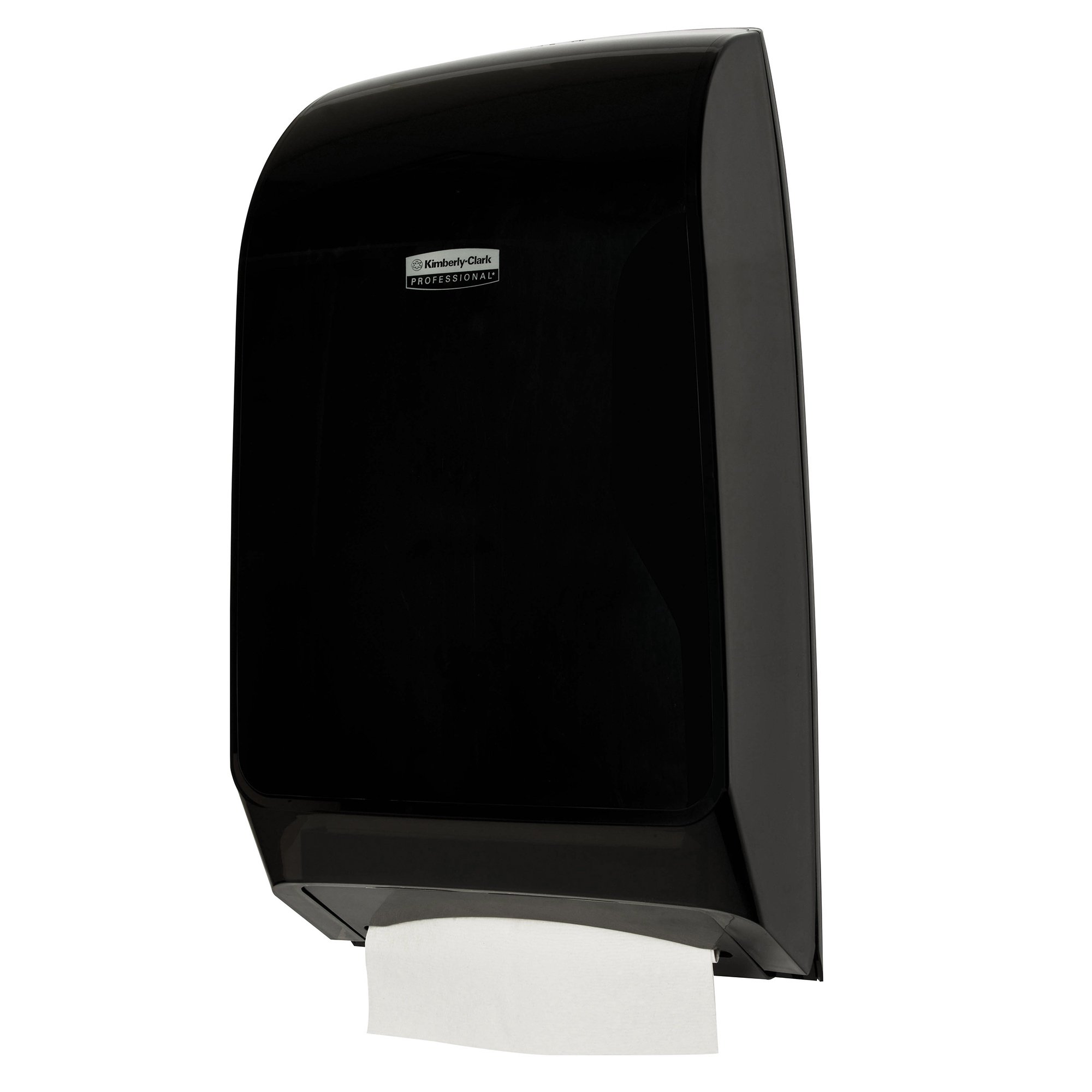Kimberly Clark MOD Scottfold Dispensador de toallas de papel plegable (39711), 10.6" x 18.79" x 5.48", moderno dispensador de toallas, color negro