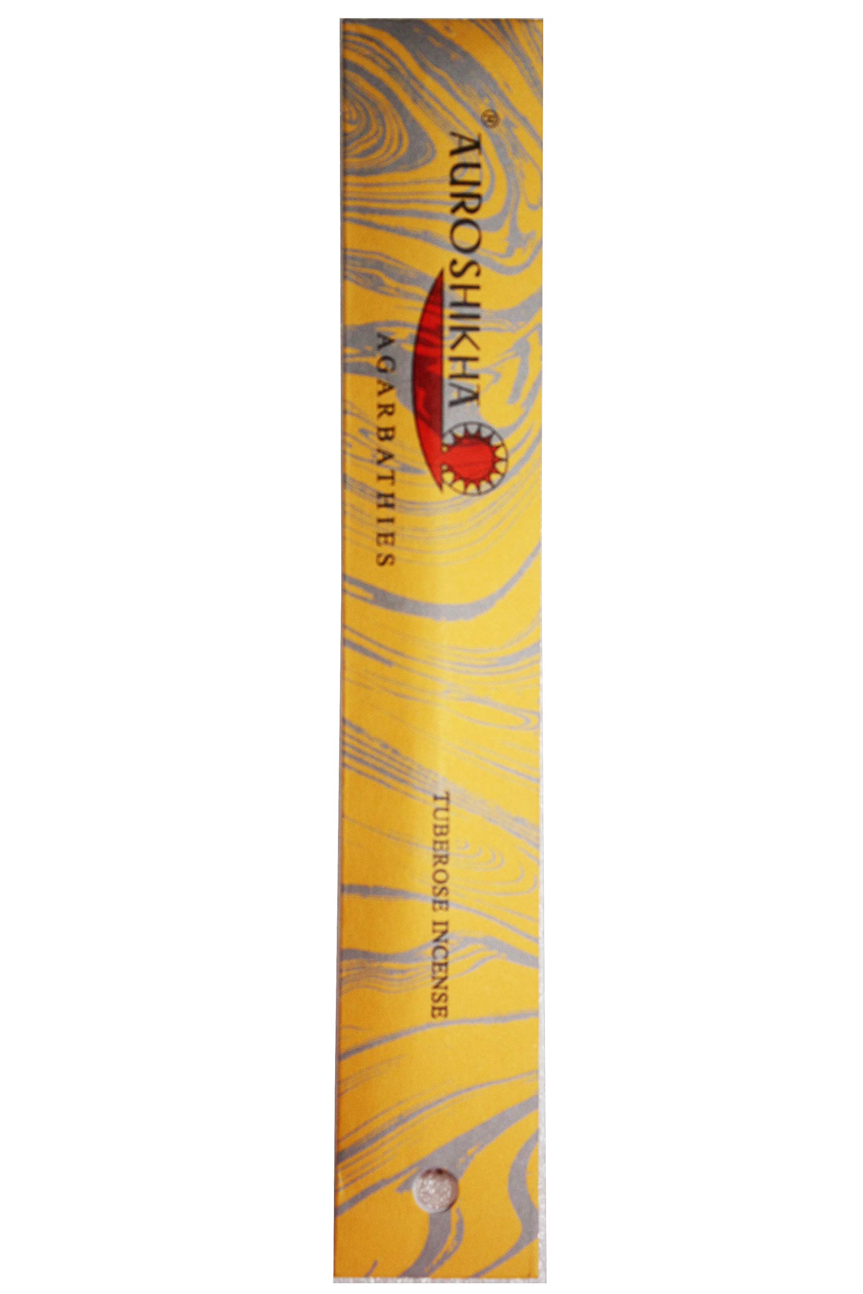 Auroshikha Tuberose Incense Joss Sticks 10 Gram Each Pack Incense Sticks (Tuberose)