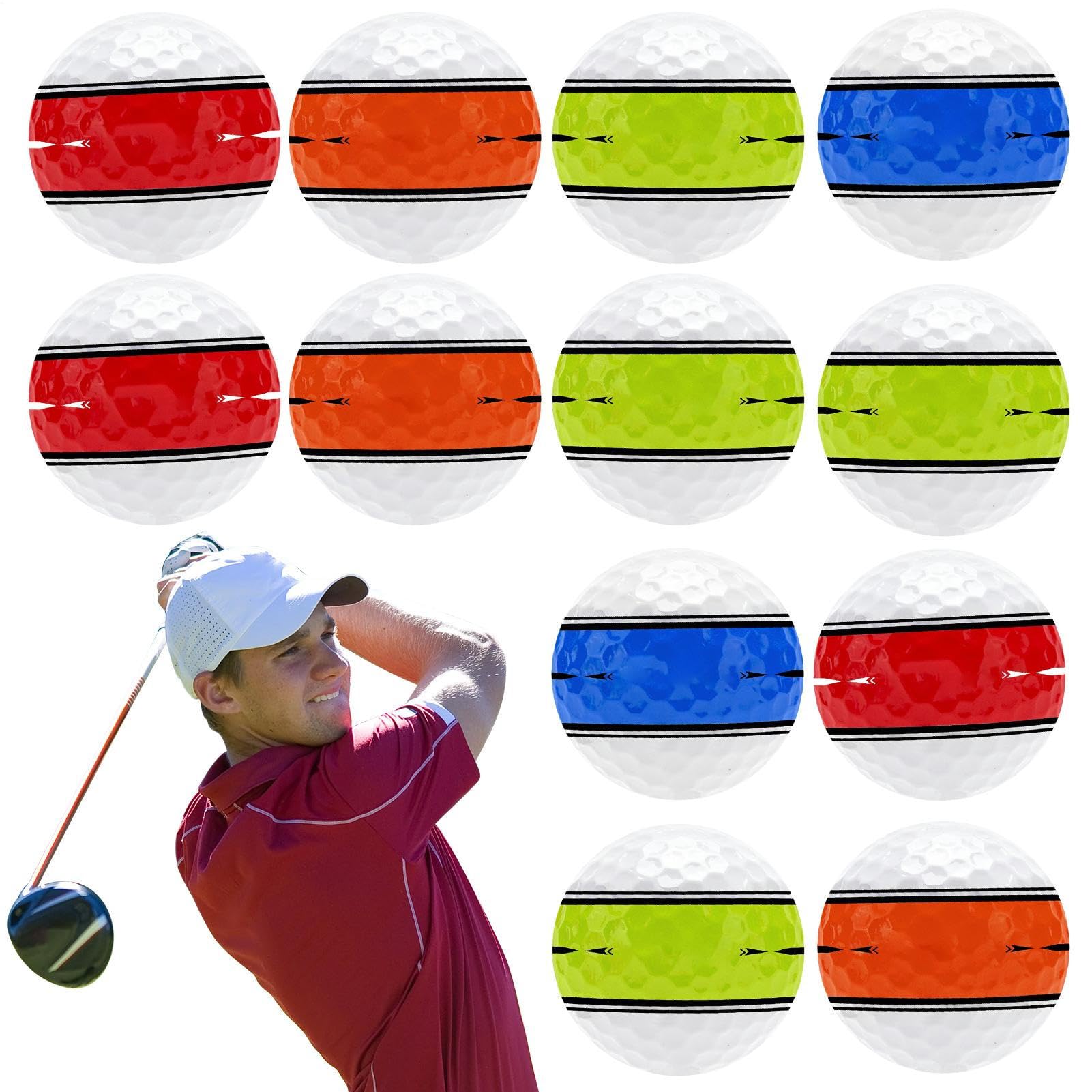 Bolas de Golf Blandas 12 Bolas De Alto Rendimiento