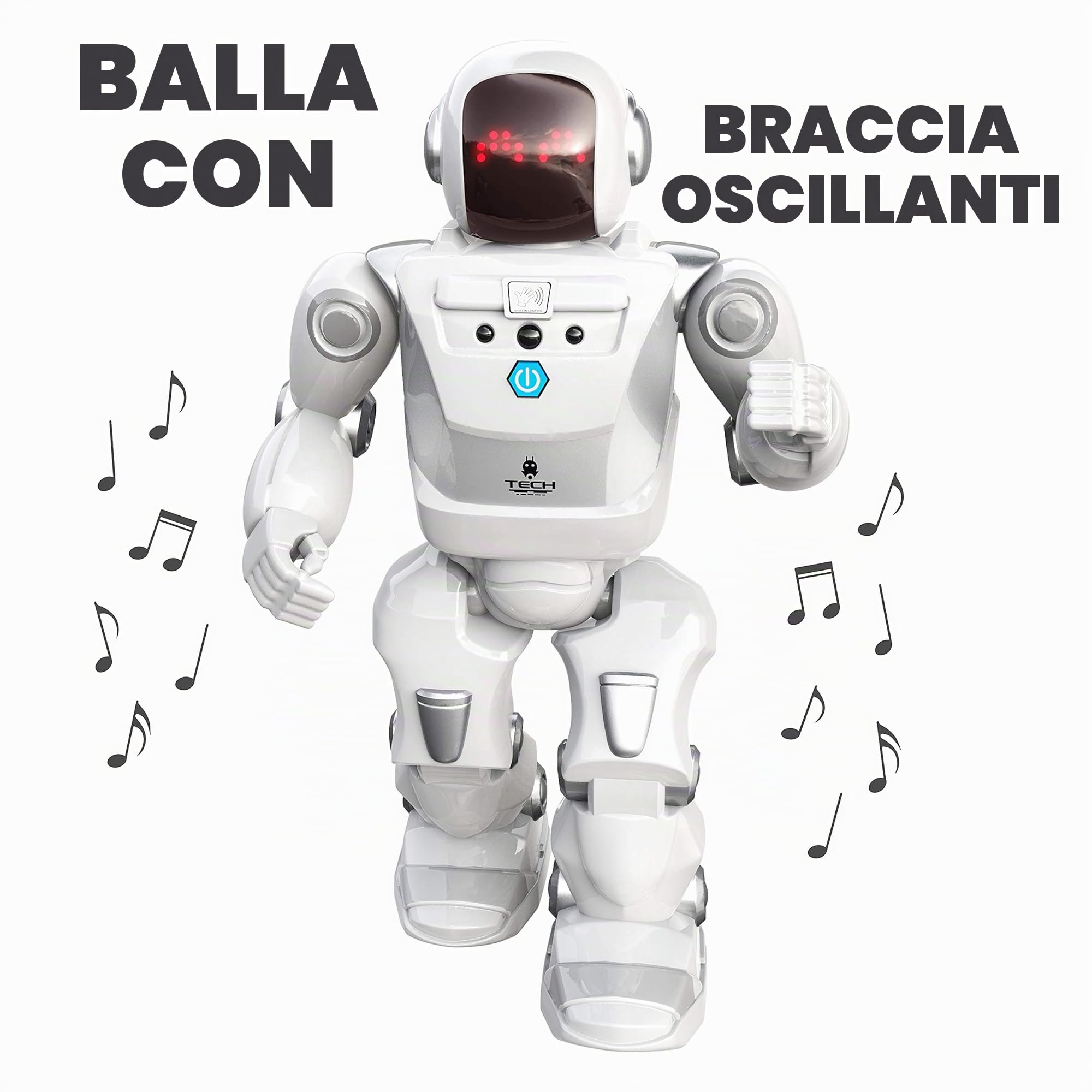 SilverLit 88071 Programme-A-Bot X - Robot giocattolo, colore bianco