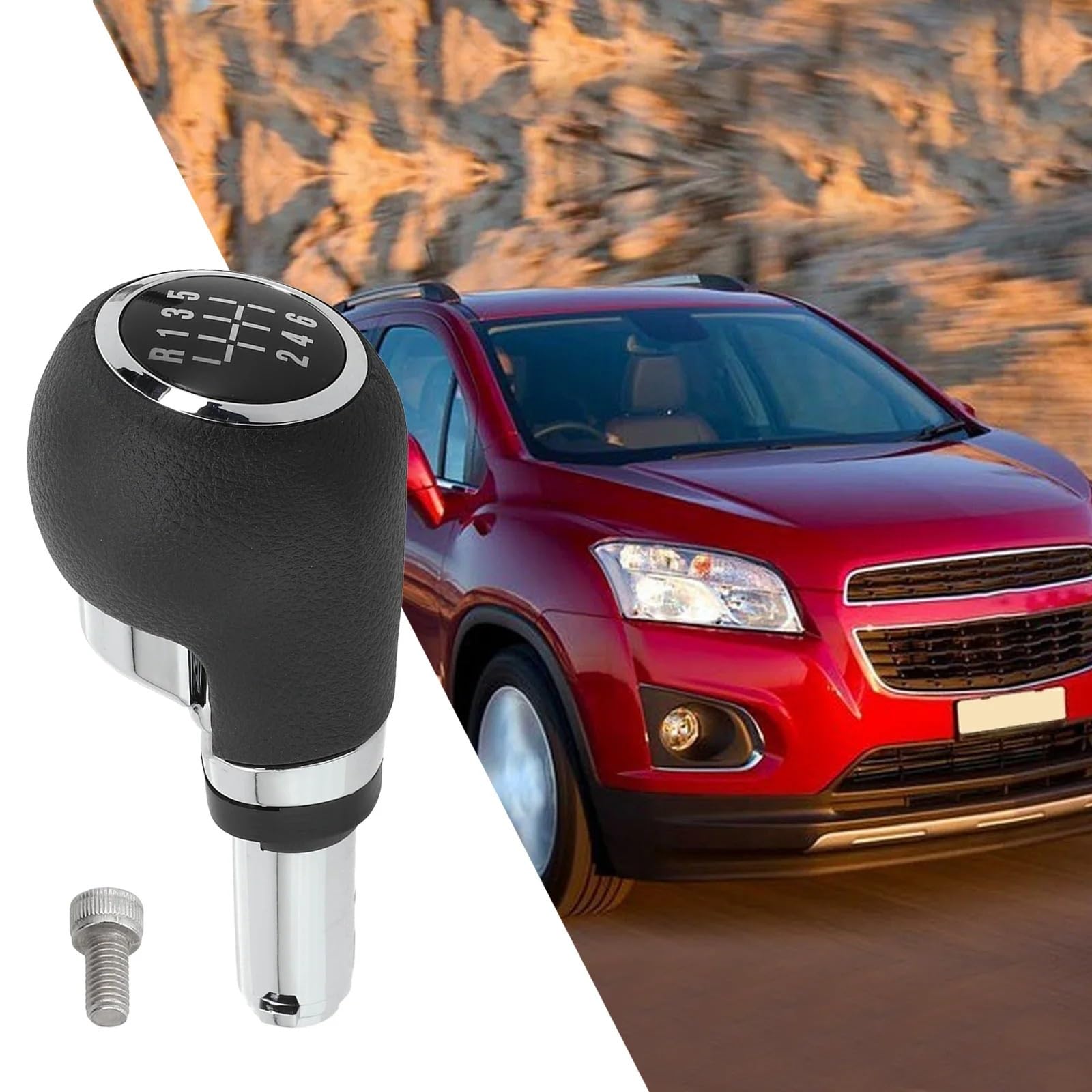 Auto-Schalthebelkopf Passend für Chevrolet Trax 2011-2020: Schaltknauf, Fahrzeuginnenausstattung, Zubehör Shift Knob