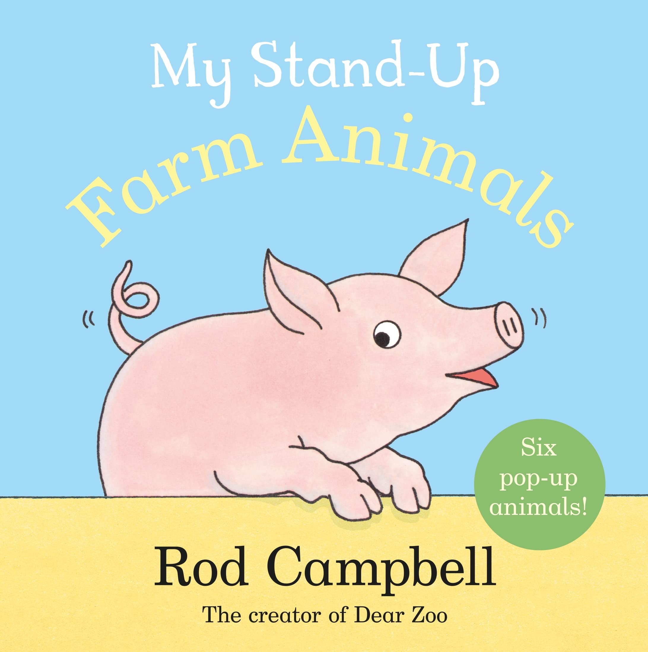 My Stand-Up Farm Animals: A Pop-Up Animal Book Board book – 20 July 2023