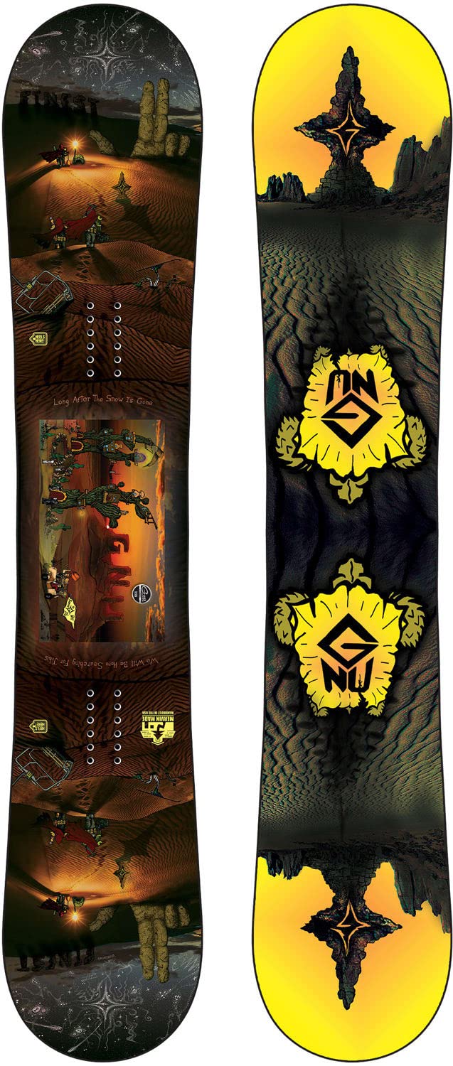 Gnu Finest Mens Snowboard 154cm