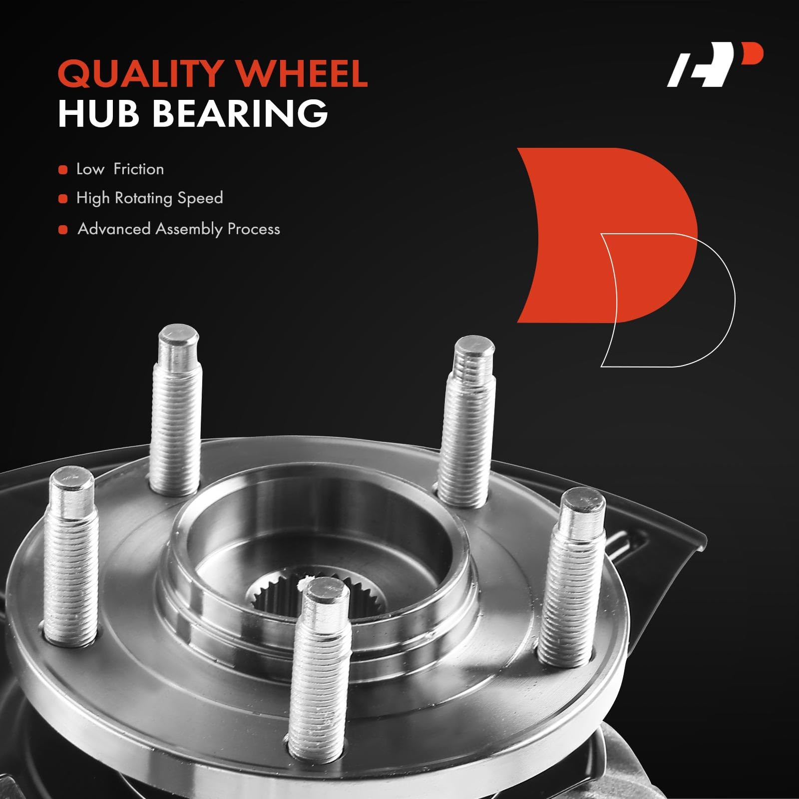 2x Front Wheel Hub Bearing & Knuckle Assembly – Fits Ford Escape Mazda Tribute 2005-2012 3.0L