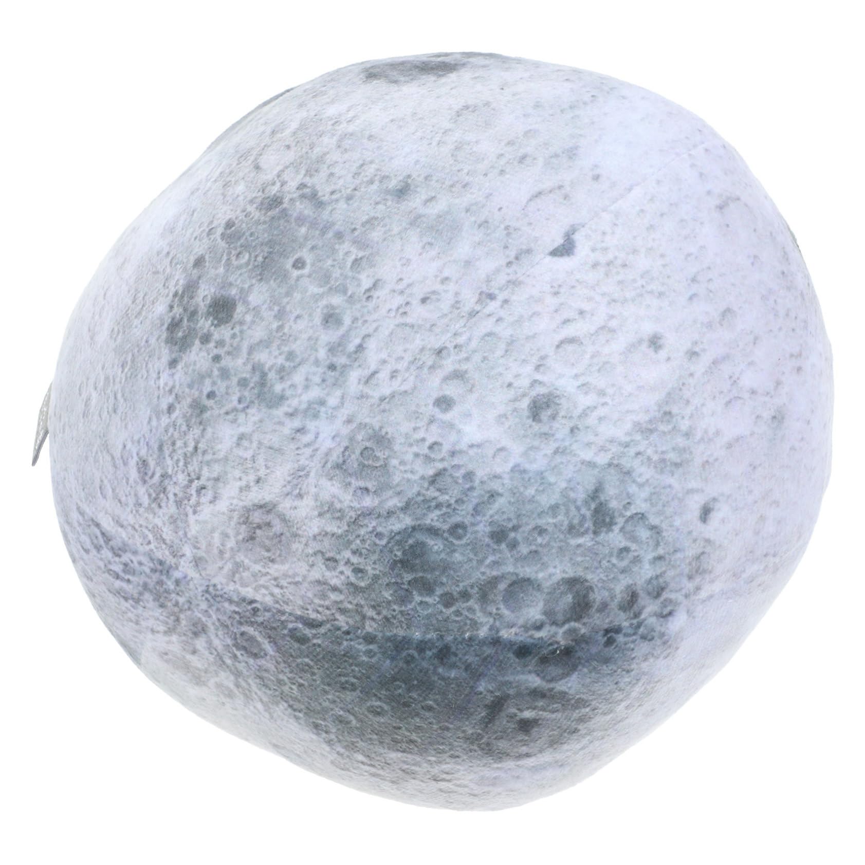 PRETYZOOM Novelty Planet Throw Pillow Soft Decorative Cushion with Moon Pattern for Couch and Sofa Ideal for Home Decor and Space Enthusiasts Inches