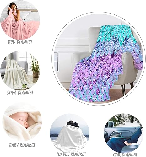 Miniatura 5 de Manta de baloncesto de franela suave, ligera, de forro polar, personalizada, mullida, cálida y acogedora, para todas las estaciones, 40 x 30