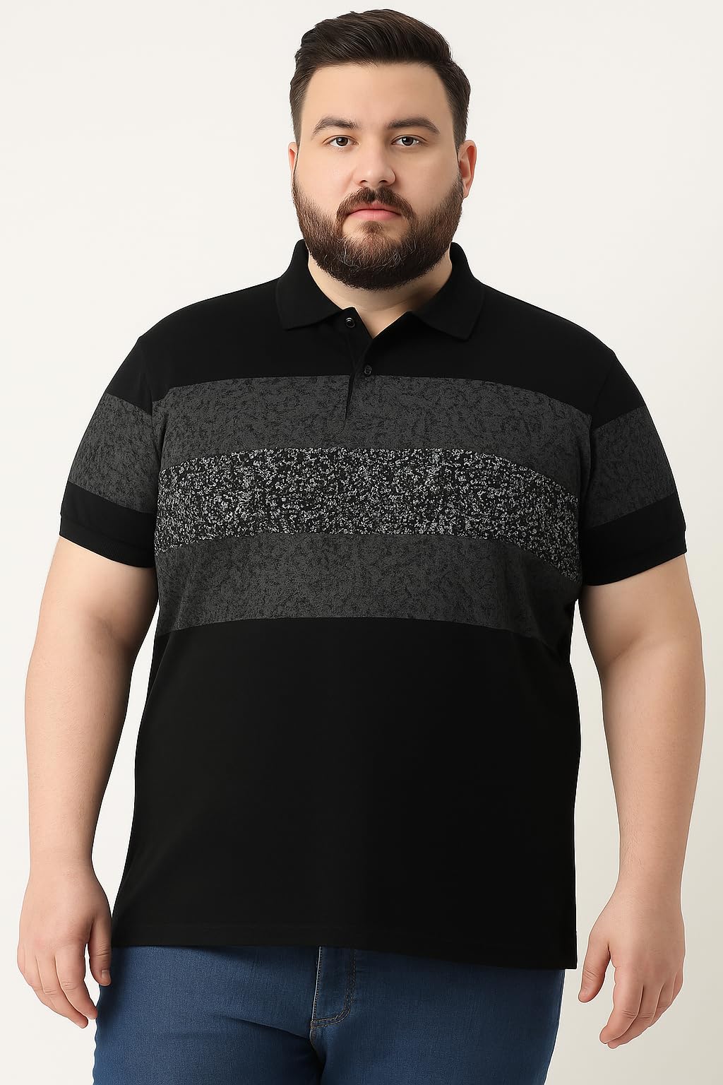 Men’s Solid Polo T-Shirt | Plus Size & Big Size | Premium Casual Wear-image-30