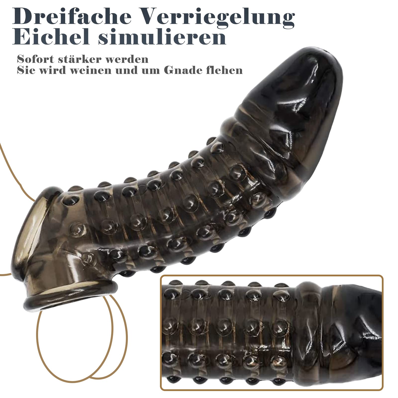 penishülle kondom Toylie Maiskolben-Penishülle Gelb – Komfort & Design (aus der Kondomotheke® main image 0