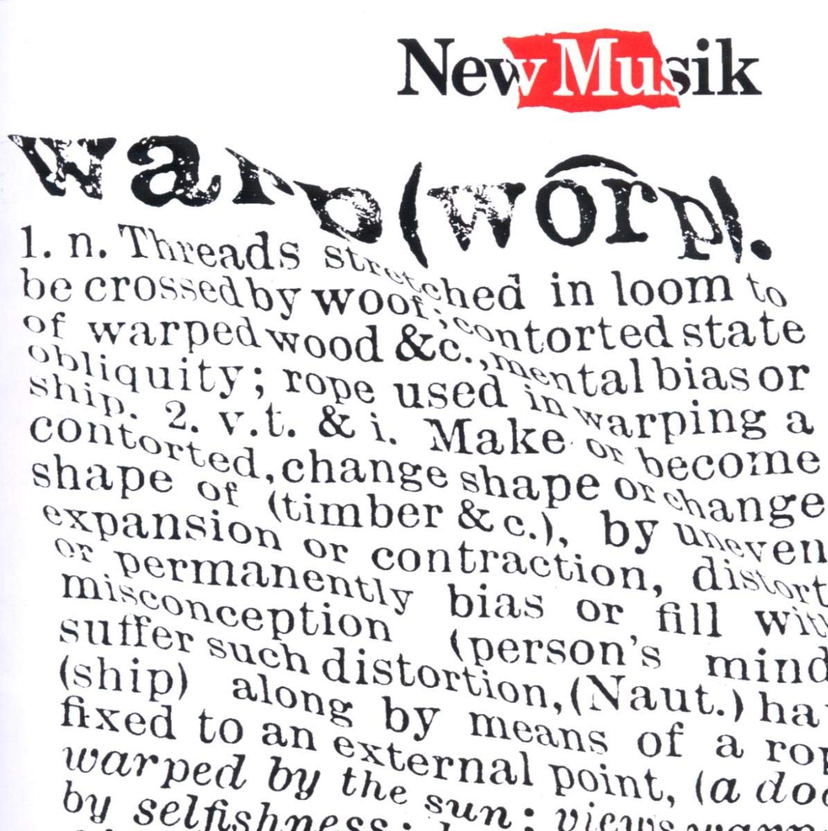 欧2LP New Musik Warp　(Red Vinyl) MOVLP2868 Music On Vinyl, Epic 未開封 /00520 71QOe60MSmL.jpg
