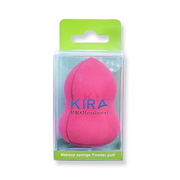 KIRA Professional Make Up Sponge Beauty Blender Puff for Powder, Concealer and Foundation Applicator (Color & Shape May Vary)