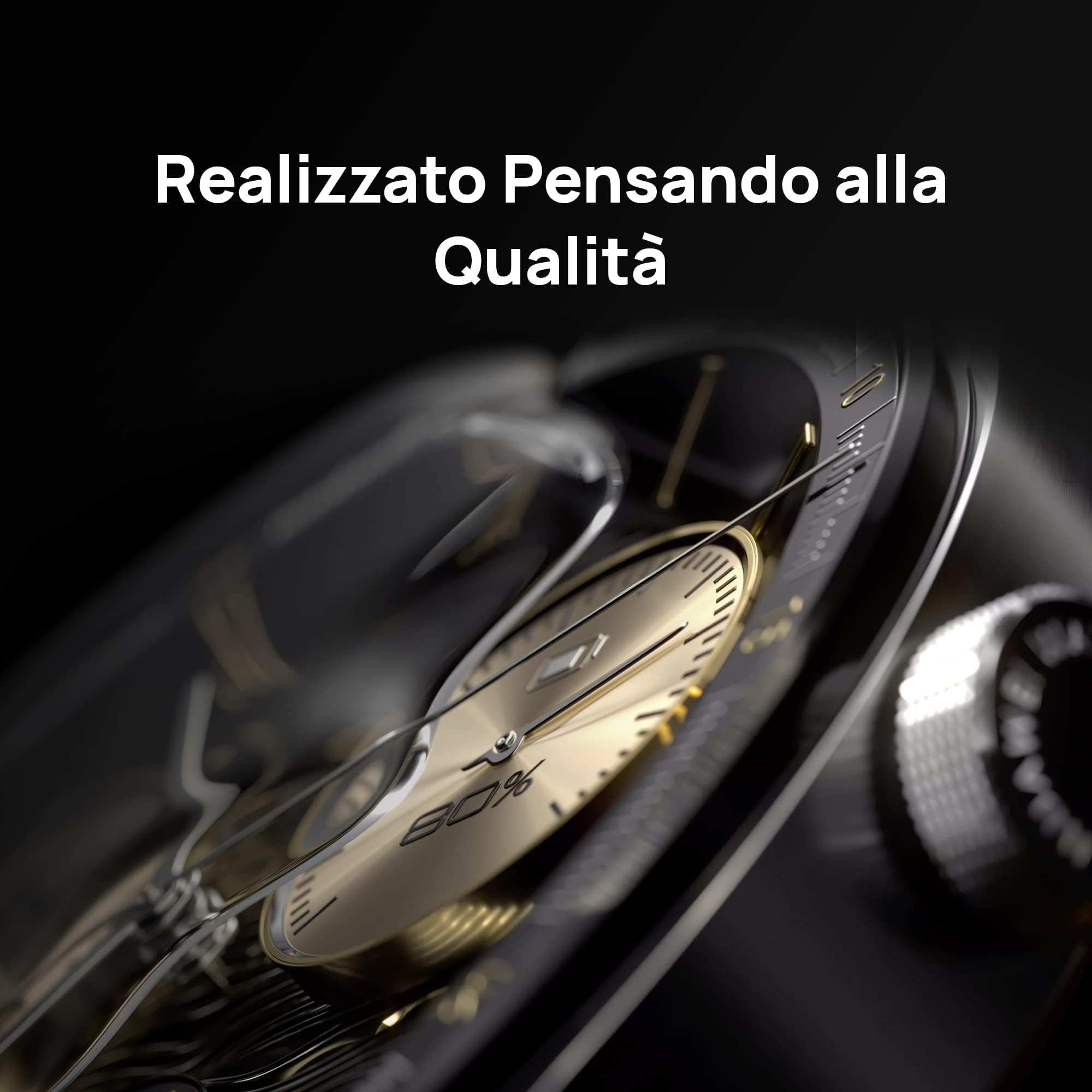 HUAWEI Watch Buds, Smartwatch e Auricolari 2 in 1, Controlli Touch Wide Area, Cancellazione del Rumore, Monitoraggio Professionale della Salute, Compatibile con Android e iOS, Versione Italiana, Nero