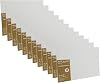 Mont Marte 12 Pacl Canvas Panel, Mutiple Size Canvas Boards for Students and Artists