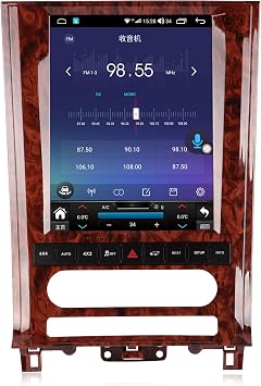 Radio for Navigator 64G Car Stereo with Bluetooth AM FM Apple Carplay for Lincoln 2010-2013, 9.7" Aftermarket Touch Screen Android System Head Unit Car Play Headunit with Backup Camera FMAM