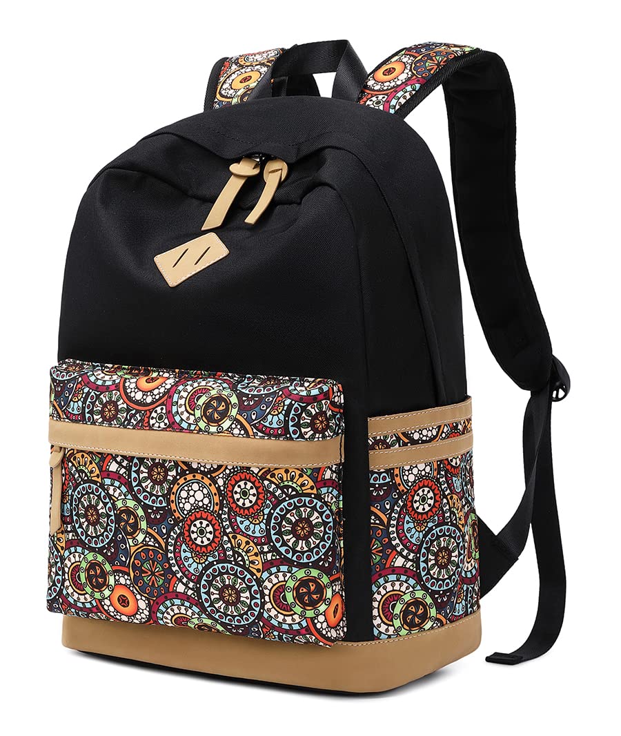 Lightweight Kids Backpacks for School Bag Canvas Small Travel Backpacks for Women Girls Boys Bookbag Toddler Back Pack