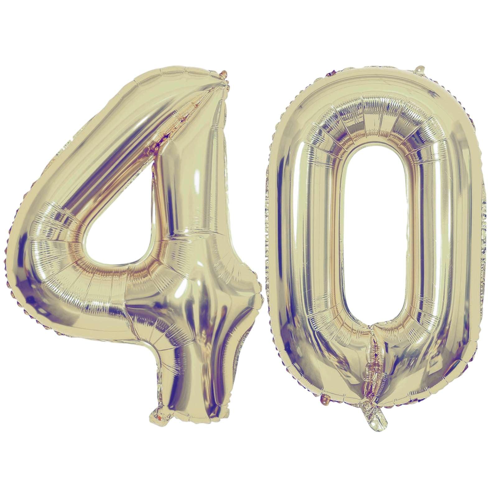 Champagne Gold Number Balloons - 40 Inch -26 Champagne Gold Number Balloons - 40 Inch -26