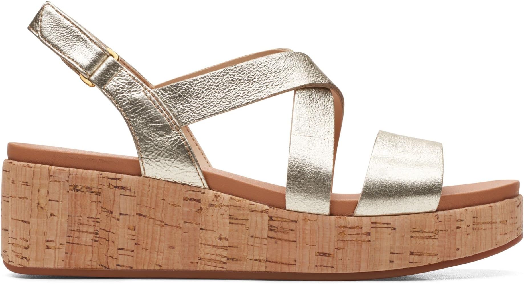 Clarks Women's Kimmei Cork Wedge Sandal
