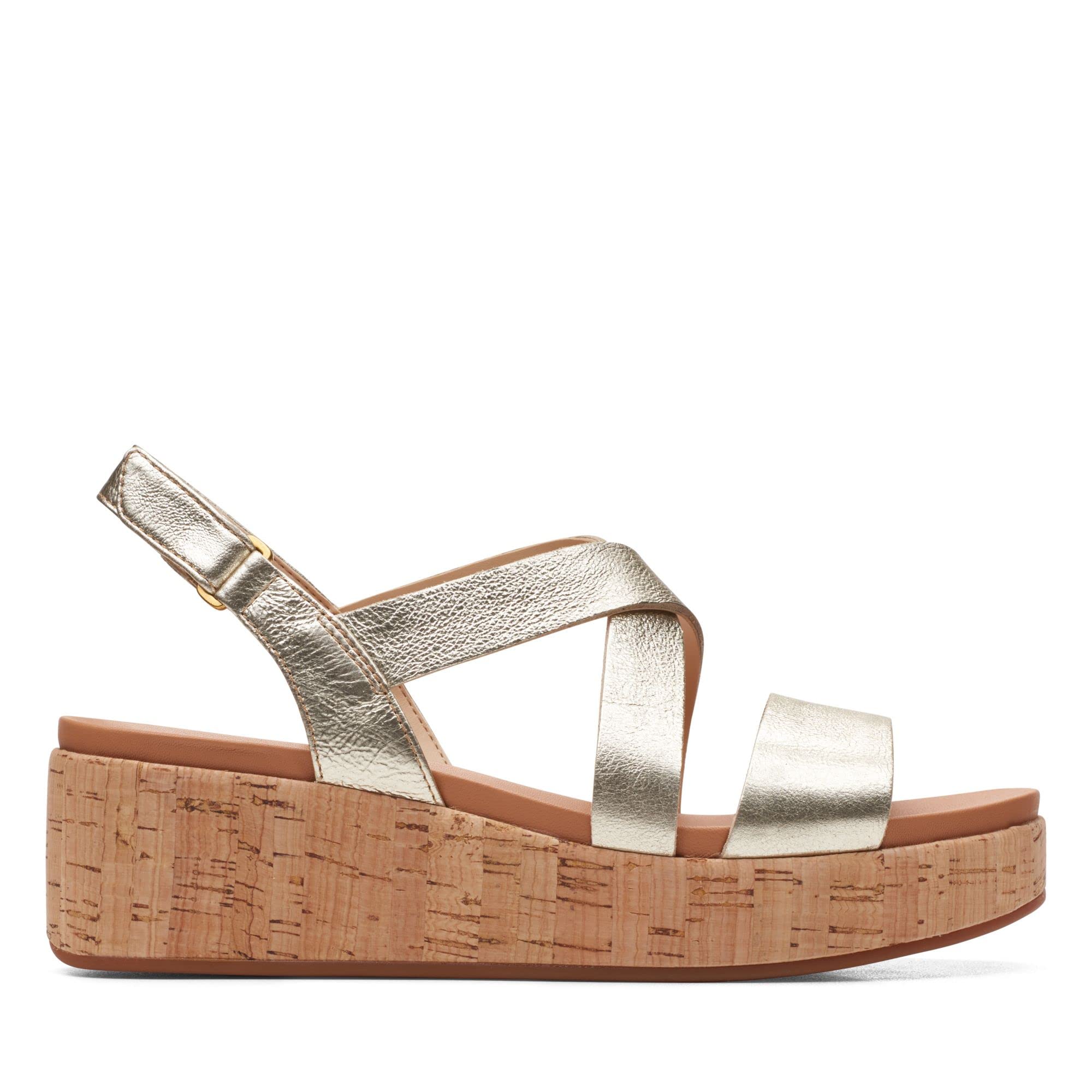 Clarks Women's Kimmei Cork Wedge Sandal