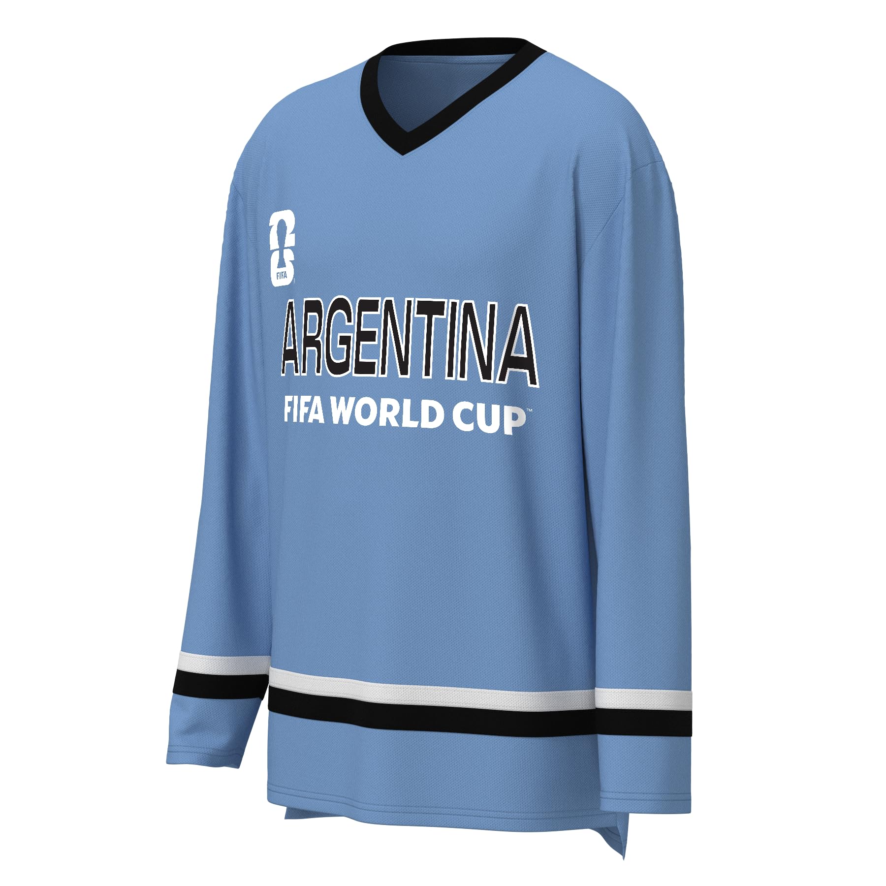Outerstuff FIFA World Cup 2026 Mens Long Sleeve V-Neck Hockey Jersey
