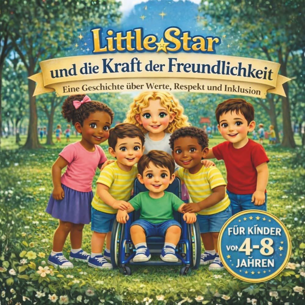 Little Star und die Kraft der Freundlichkeit: Eine Geschichte über Werte, Respekt und Inklusion (Die Abenteuer von Little Star)