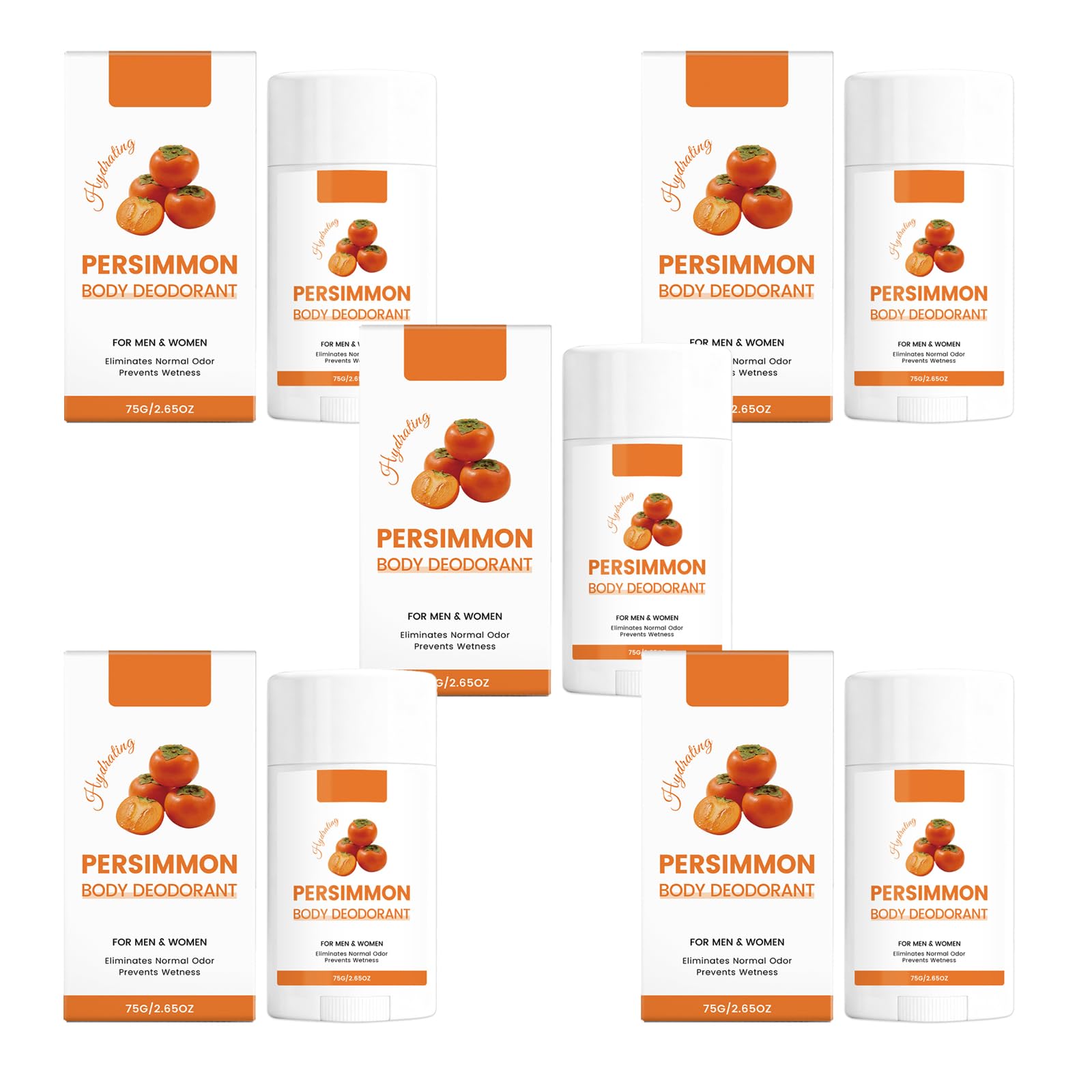 Dezodorant do ciała 75 g, unisex, nawilżający, mocny antyperspirant, całodzienna ochrona przed zapachem ciała i potem, delikatny, świeży zapach, do wszystkich rodzajów skóry (5)