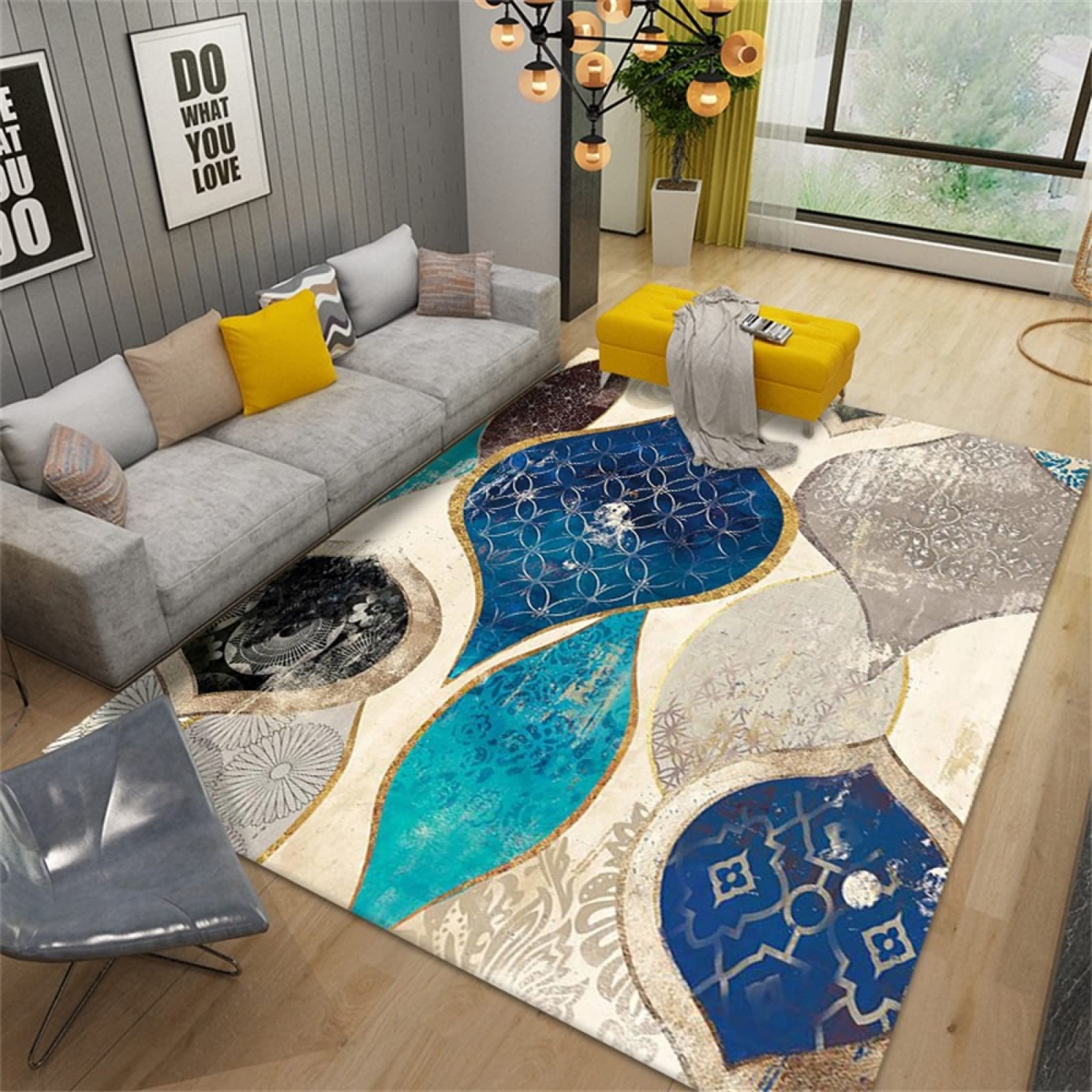 Tapis chambre à coucher pour réchauffer un sol froid au réveil