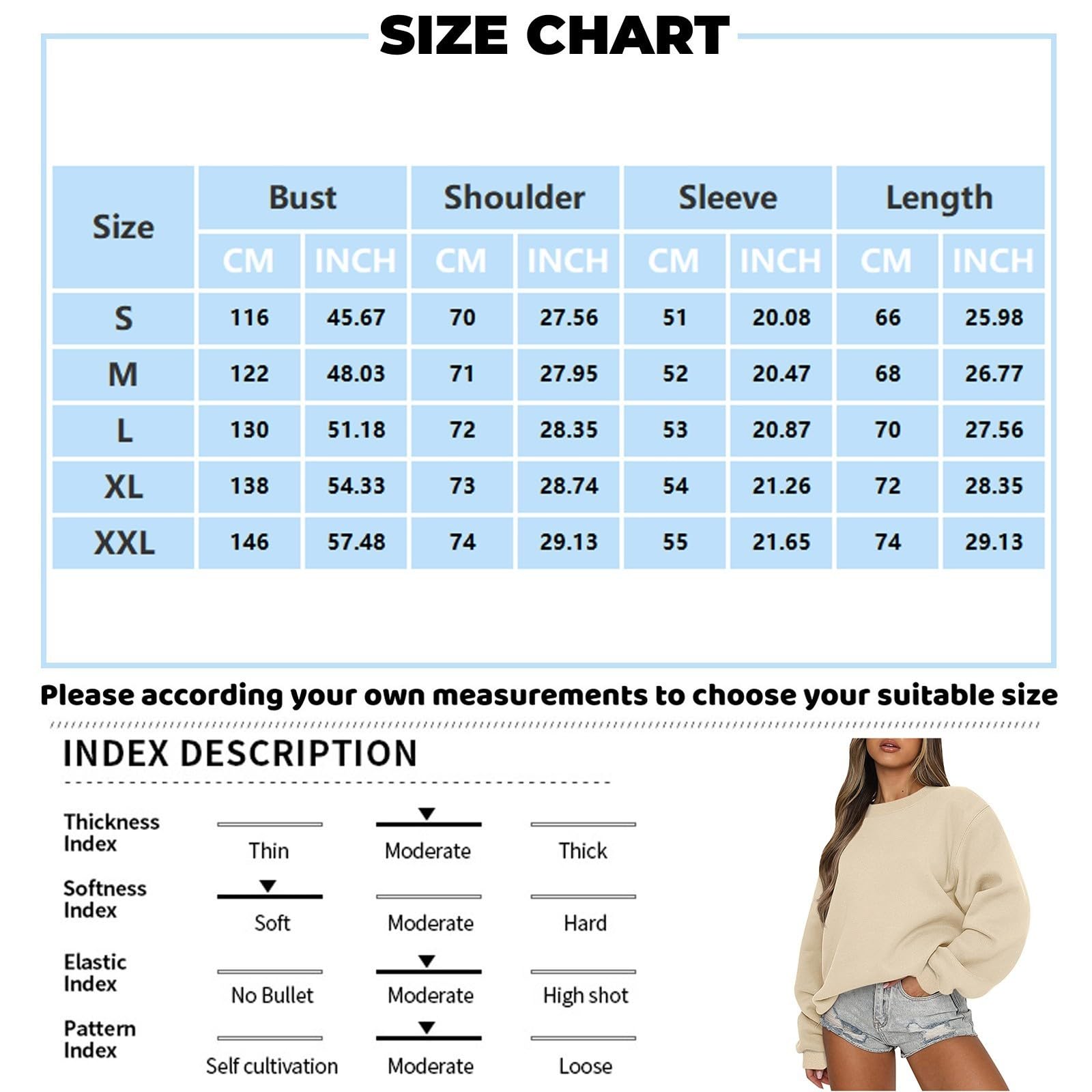midelxp Sudaderas de cuello redondo de gran tamaño para mujer, forro polar suave, manga larga, casual, cómodas, lindas sudaderas con capucha para adolescentes y niñas