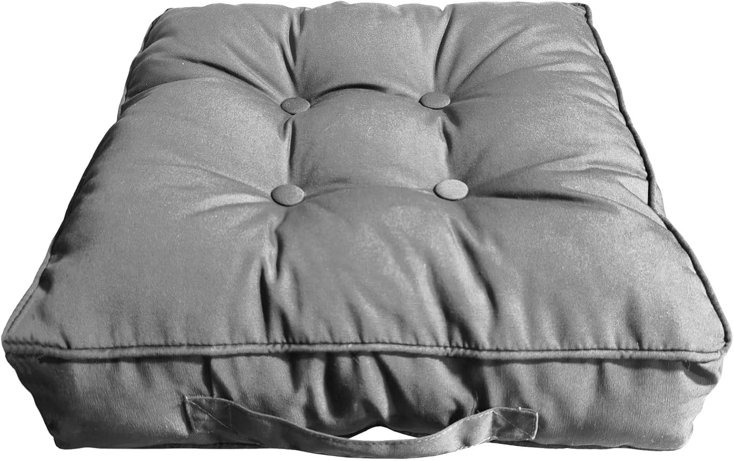 Pro Home Booster Cushion for Chair & Armchair – Thick Firm Support to Seat Riser Height for Elderly & Adults, Pressure Relief for Pregnancy, Recovery & Comfort, Washable Cover (Grey)