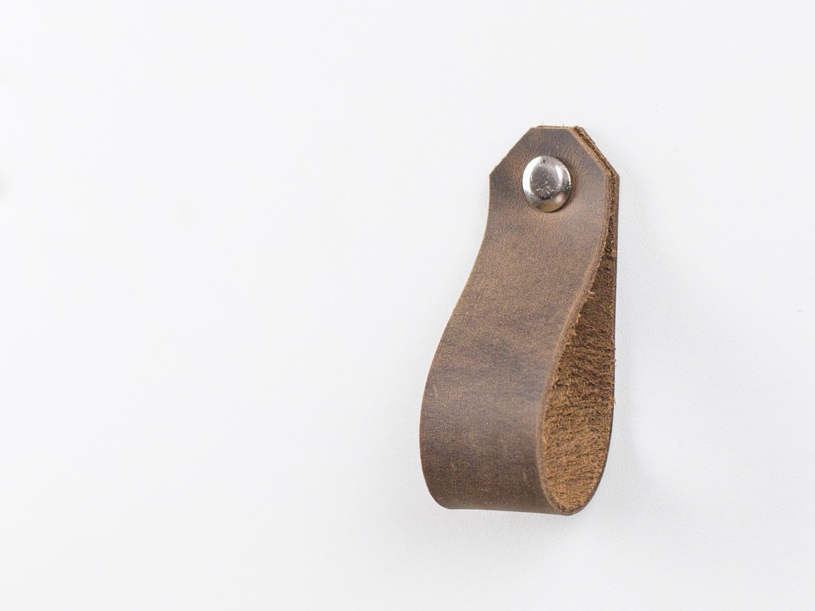 Leather Handles Cabinet, Drawer, Dresser Leather Knobs