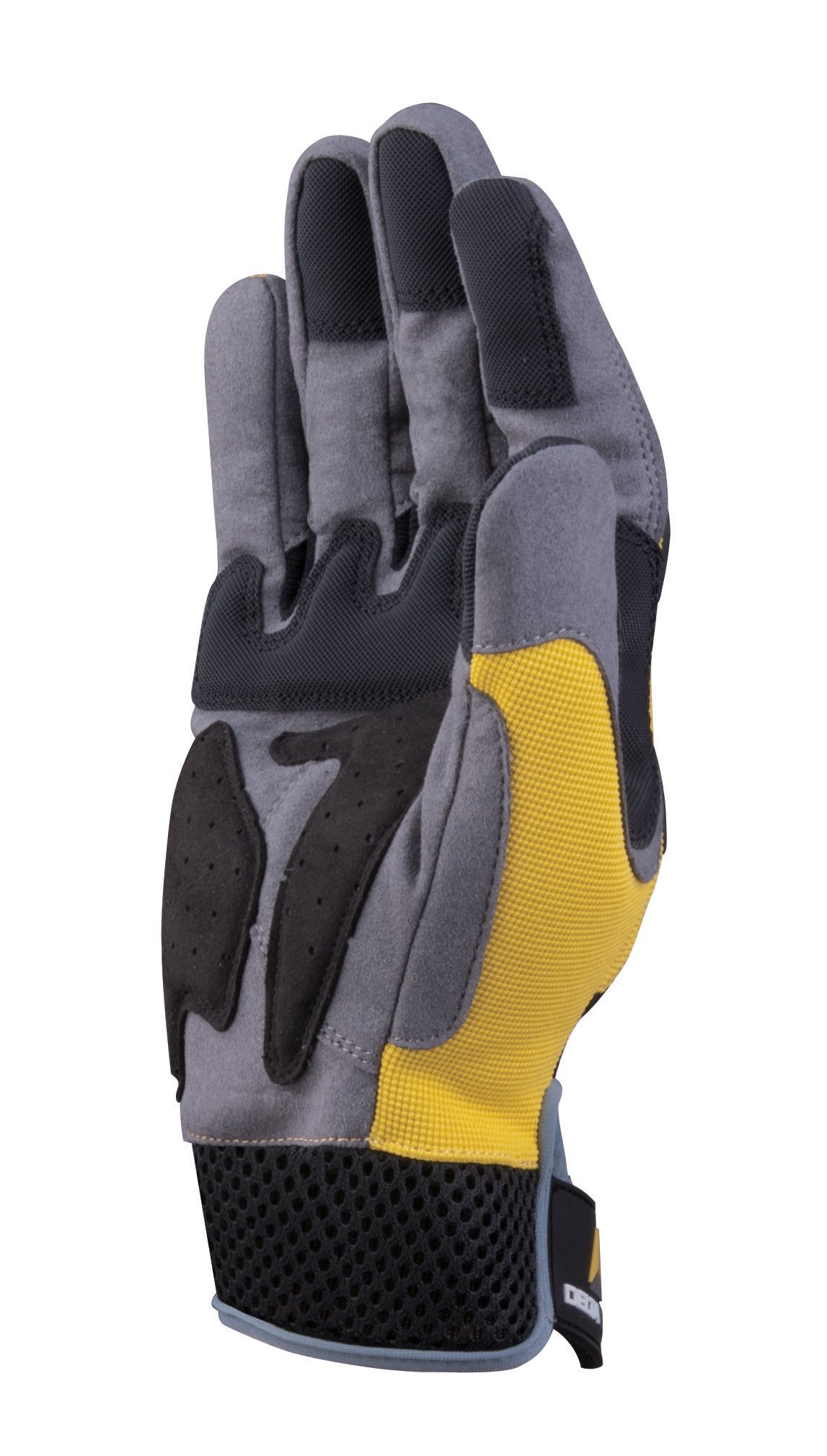 Delta Plus Guanto BOREE – Set 1 Paio, Taglia 7, In Poliestere Ed Elastan, Palmo In Poliammide, Dorso Areato, Chiusura Con Velcro, Norma EN 388 - 3