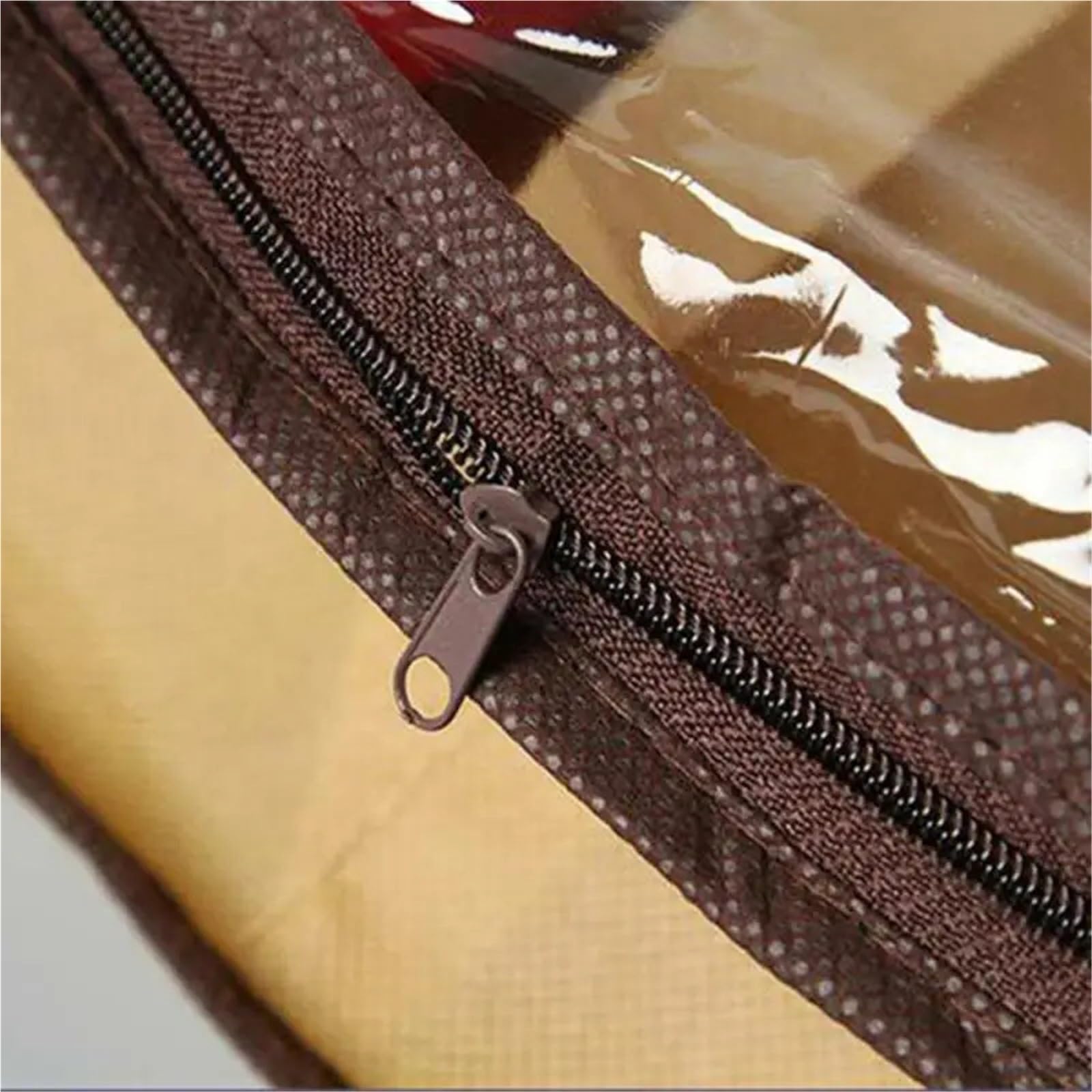 Organizzatore Di Scarpe Sotto Il Letto Scarpiera trasparente in tessuto non tessuto da 5 pezzi, 12 custodie for scarpe, borsa portaoggetti, scatola portaoggetti sotto l'armadio del letto Per Risparmia