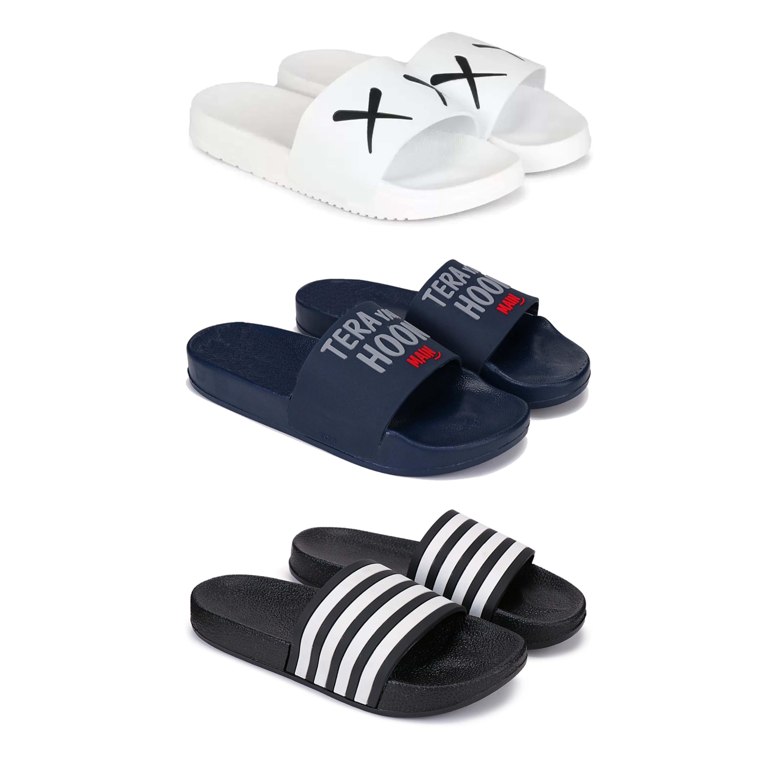 Men's Sandals | Lightweight Wear| Stylish & Easy to Wear For Men's GRP-San-(3-COMBO)-3029-1588-3024