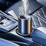 Smart Car air Fragrance/Car air freshener/Fragrance Diffuser for Auto Home Office Bedroom,Auto On/Off,3-Modes Adjustable, Built-in Battery,Starry Light,Lasts for 24 Weeks,Cologne