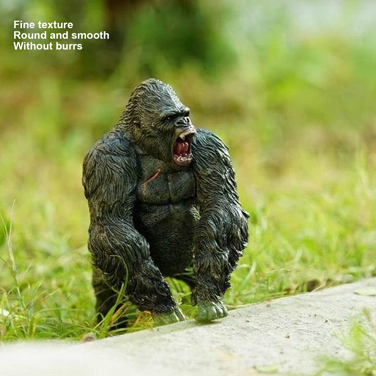 Amazon.co.jp: SHUUL オスゴリラキングコングフィギュア、チンパンジー