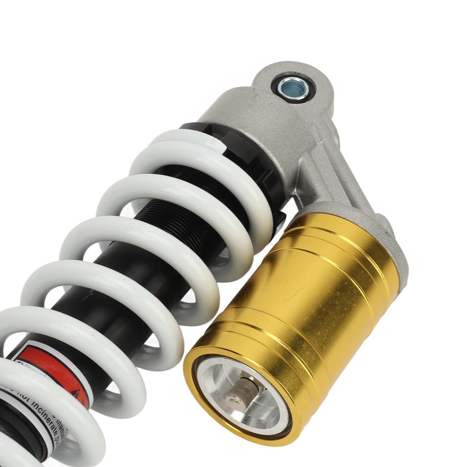 Ammortizzatore per Carichi Pesanti, Ammortizzatore a Molla da 390 Mm, Ammortizzatore a Molla Regolabile per Ammortizzatore per Moto ATV Go Kart