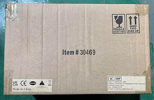 Miniatura 7 de JHY DESIGN Lámpara de mesa geométrica de estilo retro de 12 pulgadas de alto, lámpara inalámbrica de hierro simple, funciona con pilas, lámpara