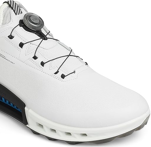 ECCO Men's Biom C4 Boa Gore-tex Waterproof Golf Shoe, White