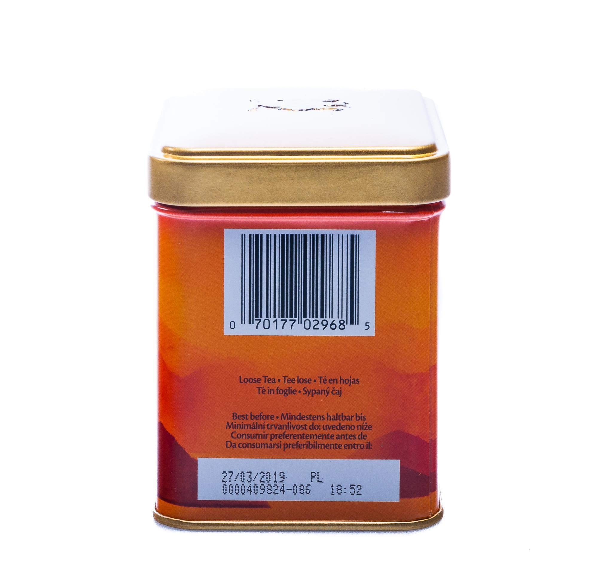 Twinings Ceylon Orange Pekoe, lattina per tè sfuso, 100 g, tè nero, l'aroma rinfrescante caratterizza questo tè. Black Tea Confezione da 6 (6 x 100 g)