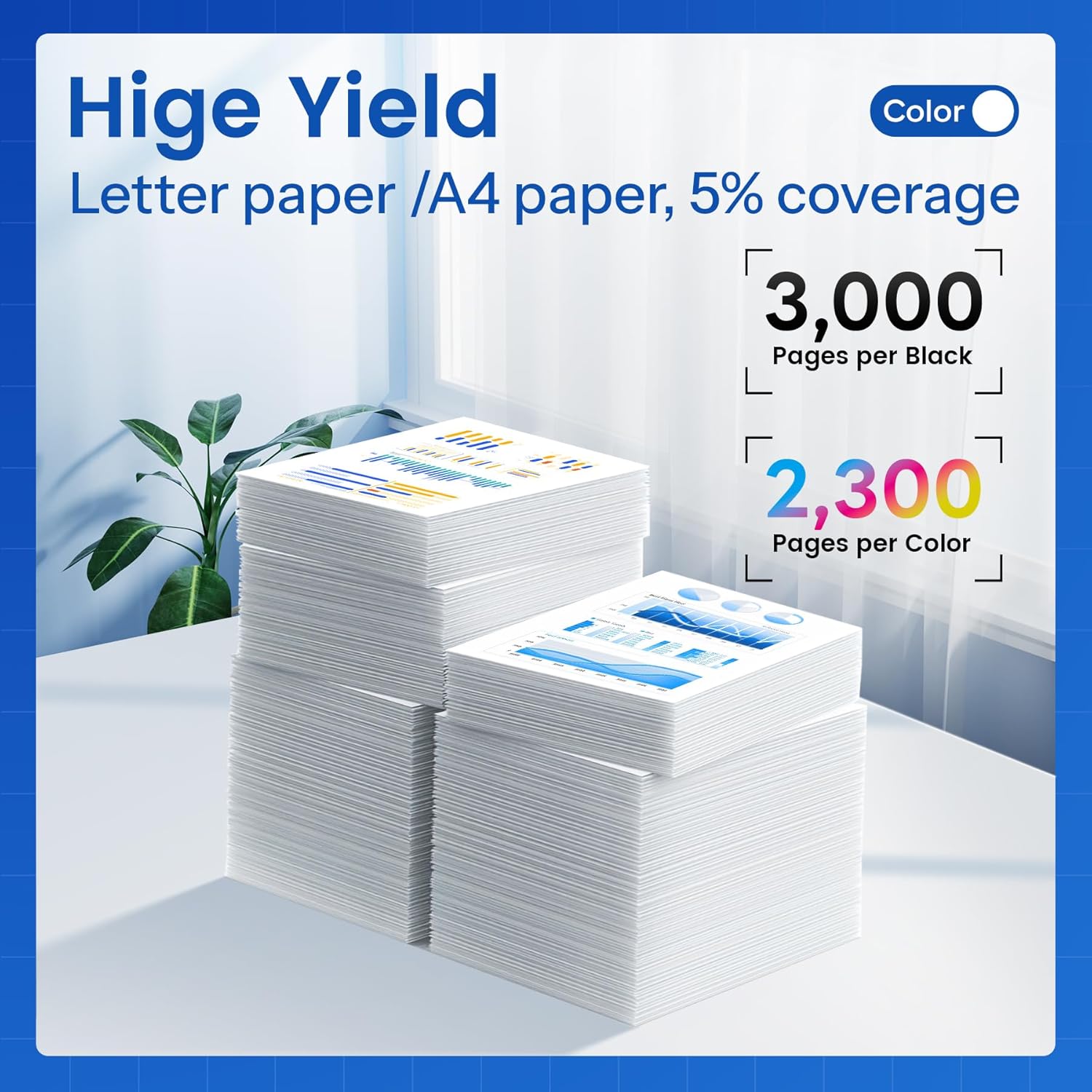 TN229XL High Yield Toner Cartridge Compatible TN-229XLBK/C/M/Y Toner Replacement for Brother TN229XL TN229 HL-L3300CDW HL-L3280CDW MFC-L3720CDW MFC-L3780CDW MFC-L3765CDW Printer(4 Pack)