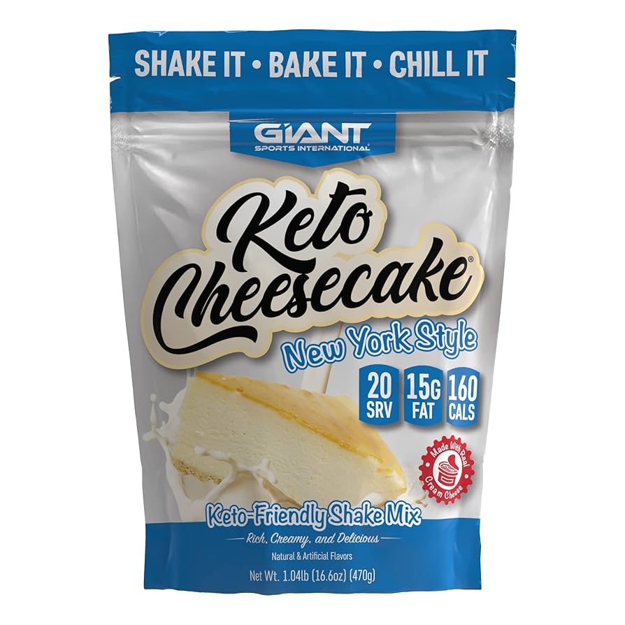 ダイエットドリンク Cheese Amazon.com: Giant Sports Keto Cheesecake Shake Mix