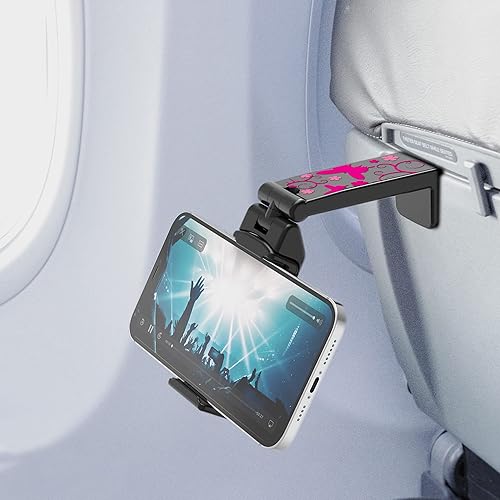 Miniatura 9 de BEYOND CELL Esenciales de viaje para volar, bandeja universal para asiento trasero, soporte manos libres para teléfono, soporte de clip de teléfono