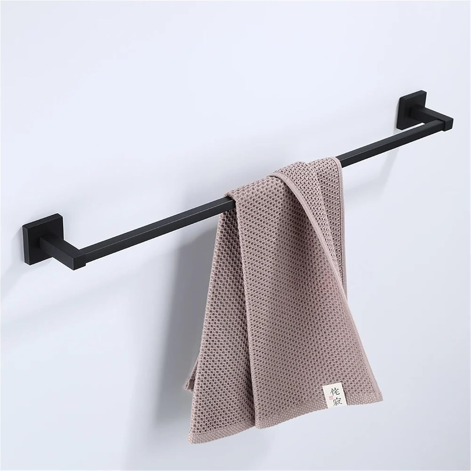Bathroom Hardware Set - Shelf Robe Hook Hanger Towel Rail Bar Rack Tissue Paper Holder Stainless Steel Accessories(Towel Ring)
