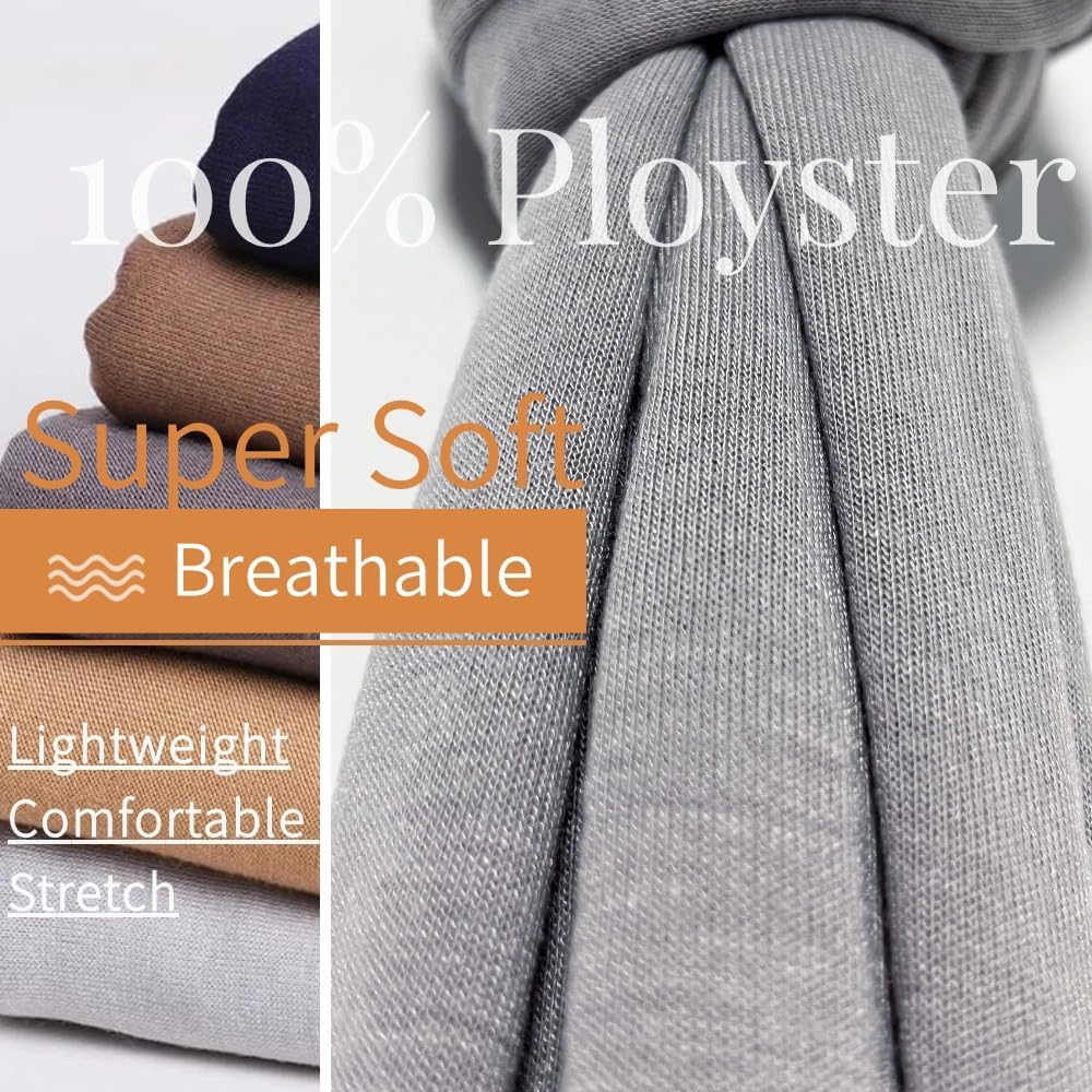 Head Wraps for Women Headwraps Long Hijabs Scarf Large Headscarf Tie Hair Wrap - Image 4