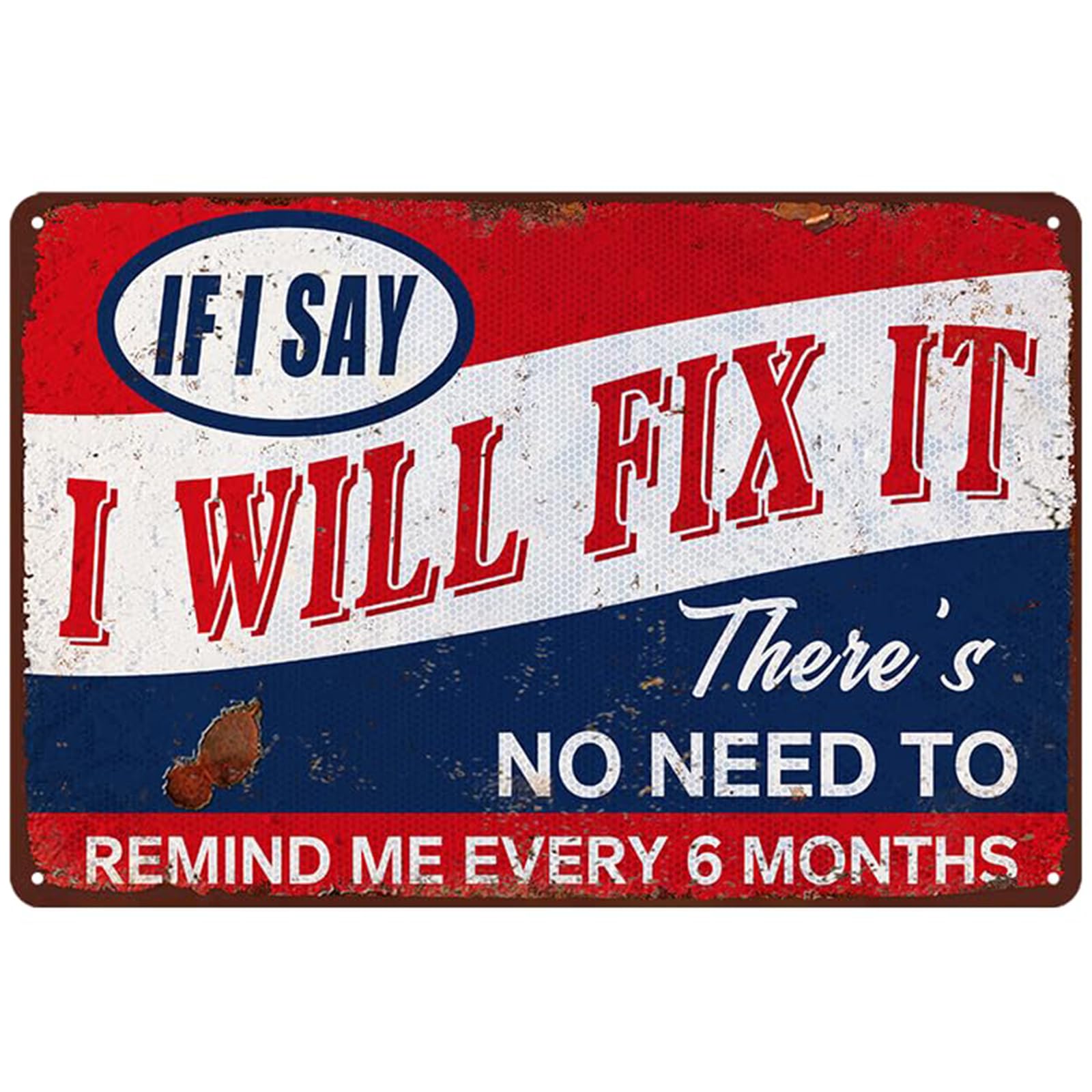 Mechanic Gifts Man Cave Accessories Vintage Metal Signs For Outdoor Indoor Men Women Cafe Front Wall Art Door Garden Bar Garage Decor ation friend Coworkers Birthday Gift Fathers Day
