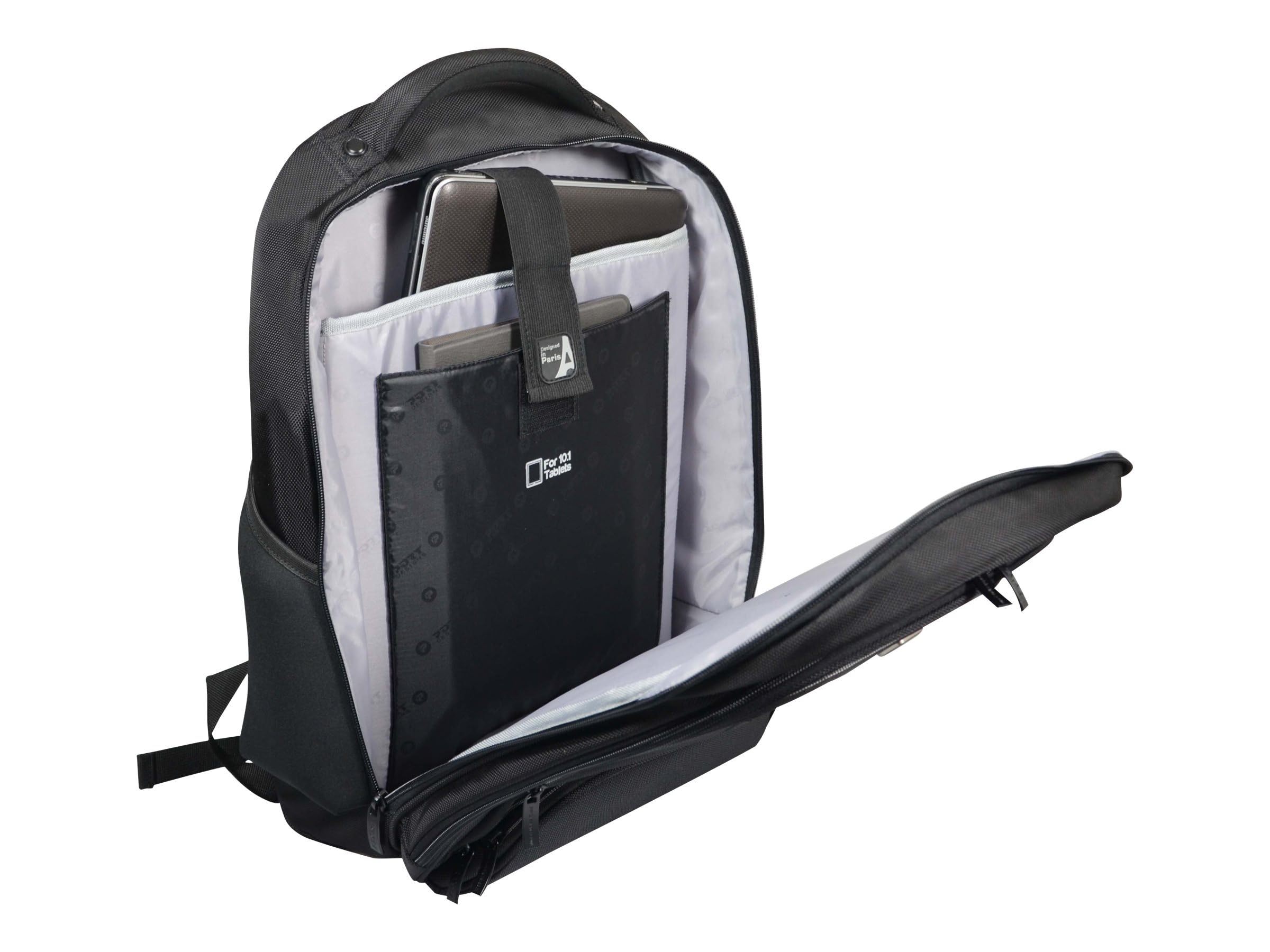 PORT DESIGNS MANHATTAN MOCHILA NYLON, POLIÃ‰STER NEGRO