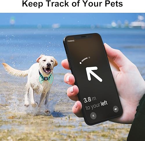 Miniatura 5 de Waterproof Collar Holder Compatible with Airtag (2 Pack), Protective Anti-Lost Case for GPS Tracker, Silicone Collar Holder for Pets (Pink/Purple)