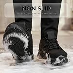 Ulogu Chaussures d'orteil en acier large pour hommes Femmes étanche à l'eau semelle antidérapante sneakers de sécurité confortable poncture proof indestructible
