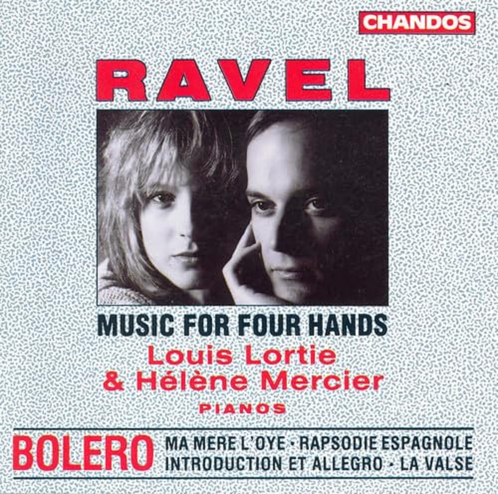 Works For 2 Pianos And Piano D [Audio CD] JACQUES MERCIER; Mercier; Lortie and Ravel Maurice