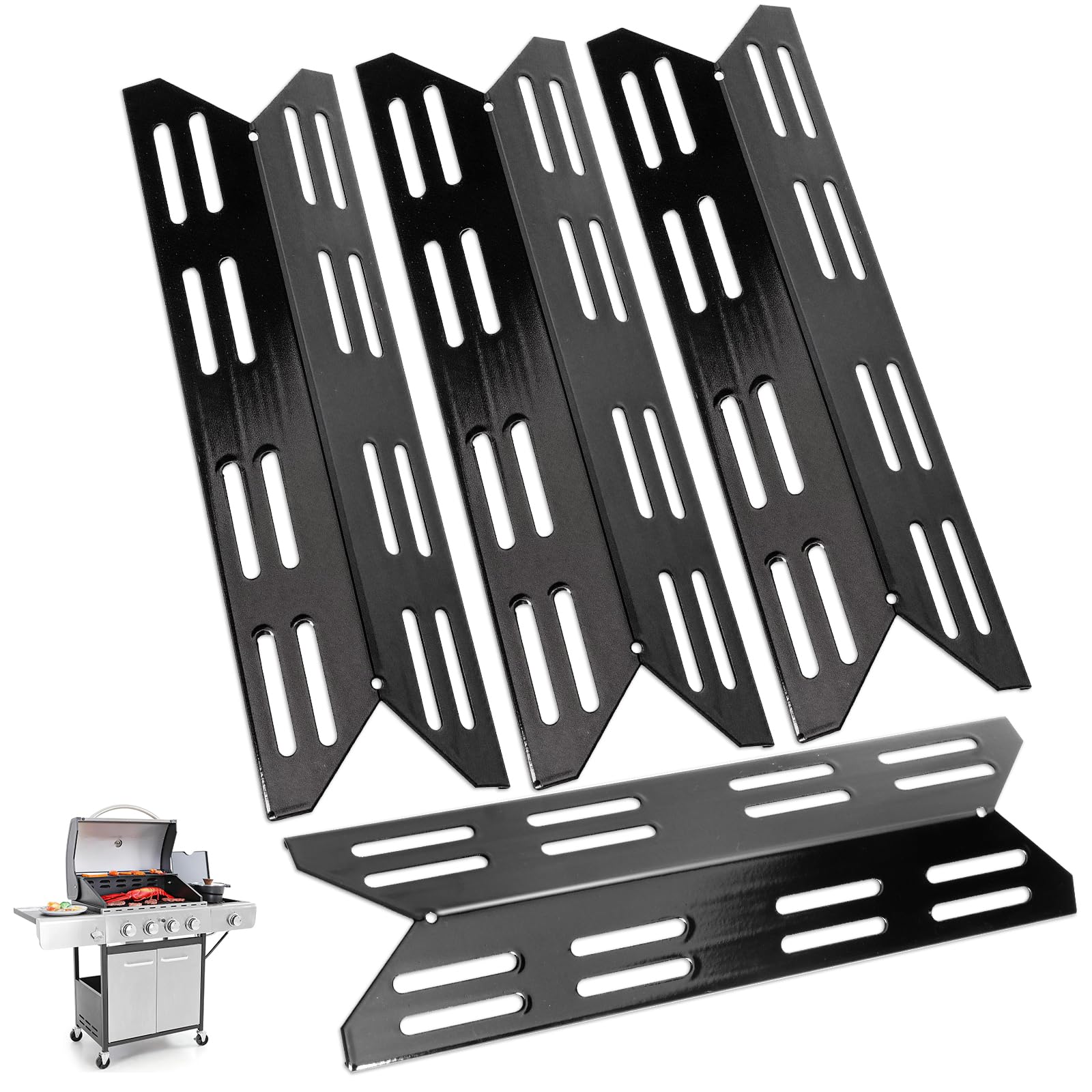 Plaque chauffante barbecue rouillée ? Remplacez avec ce kit acier porcelaine Captiva Designs 36,5